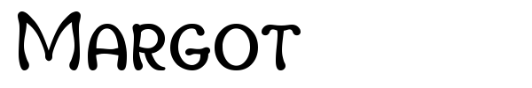 Margot font preview
